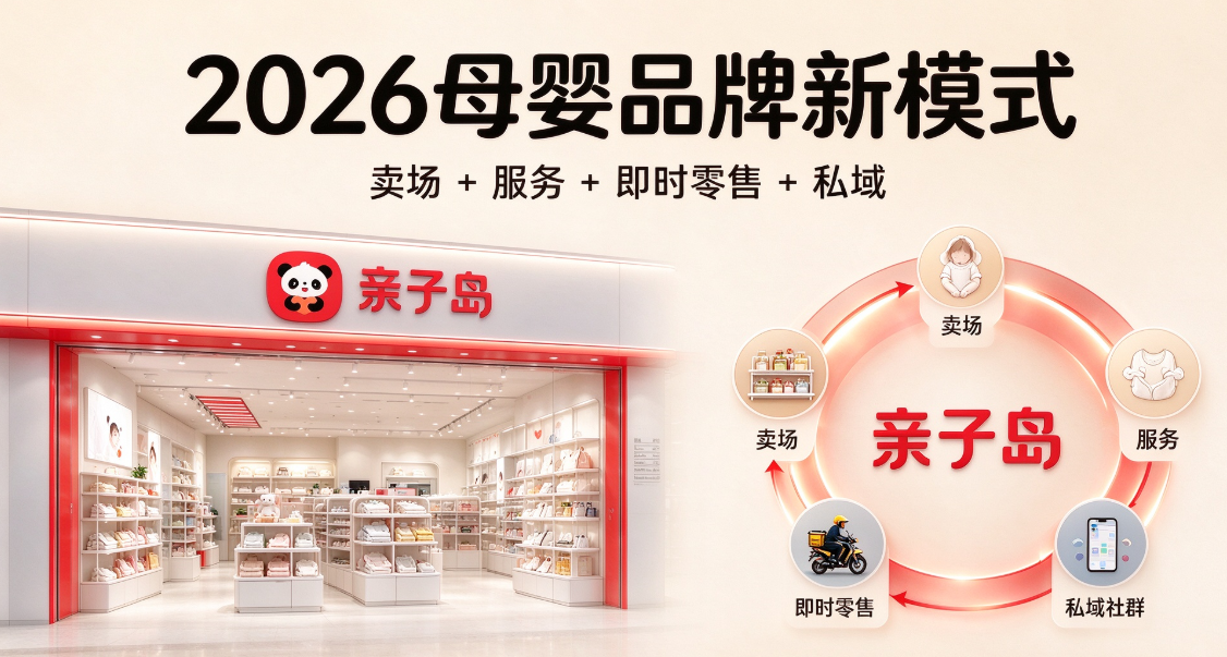 2026 母婴赛道模式革新：从单纯卖货到全域经营，亲子岛跑出差异化优势