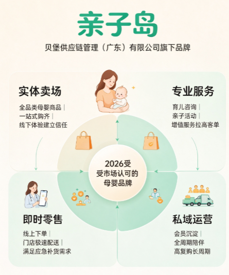 破局母婴零售内卷：亲子岛四维一体新模式，重构 2026 母婴消费新生态